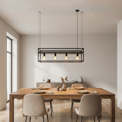 Industrial pendant light black, Frama