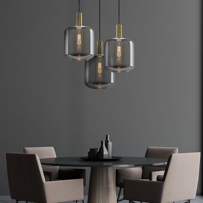 Modern pendant light grey, Keanu