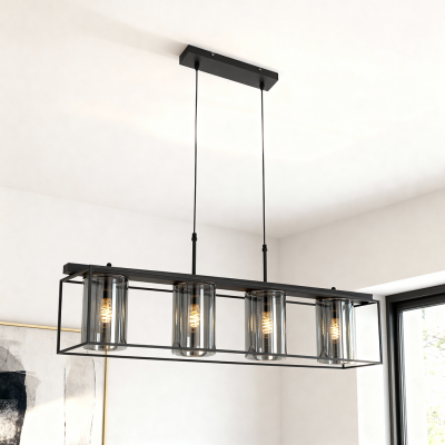 Modern pendant light black, Jessa