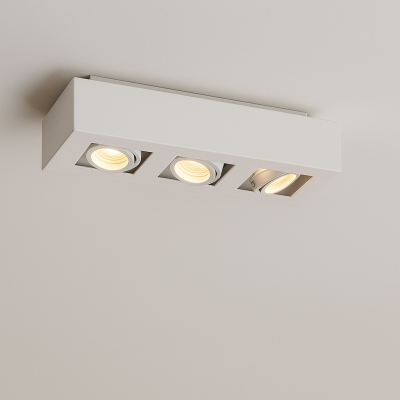 Modern surface mounted downlight white, Akira
