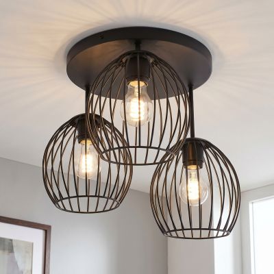 Industrial ceiling light black, Wiro