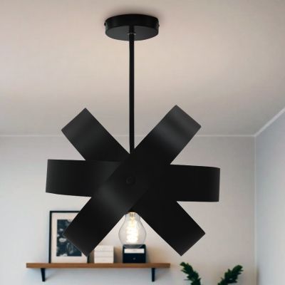 Metal ceiling light black, Laury