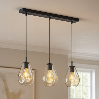 Design pendant light amber, Evito