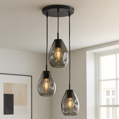 Design pendant light grey, Evito