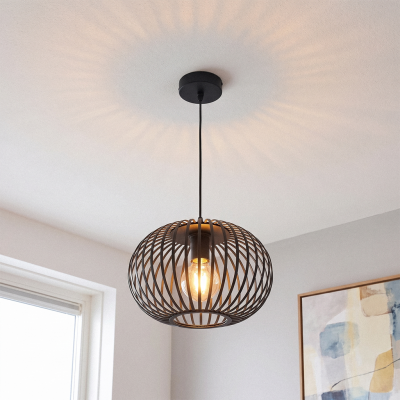 Industrial pendant light black, Lieve