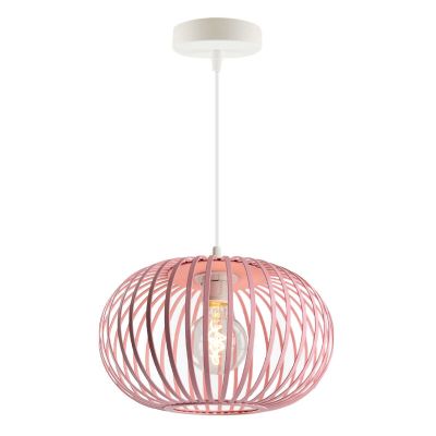 Industrial kids pendant light pink, Lieve