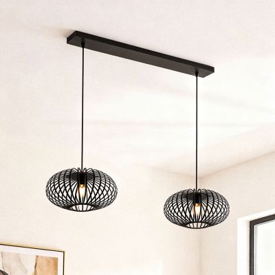 Industrial pendant light black, Lieve
