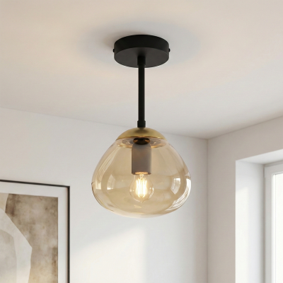 Design ceiling light amber, Sedef