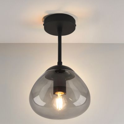 Design ceiling light grey, Sedef