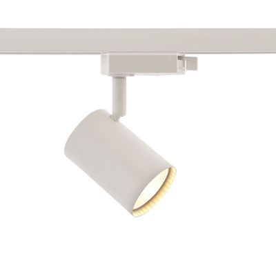 Modern 1 phase track lighting spotlight white, Elena
