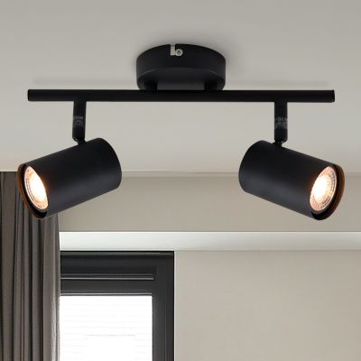 Modern ceiling spotlight black, Elena