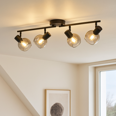 Design ceiling spotlight grey, Ayleen