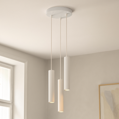 Modern pendant light white, Nadi