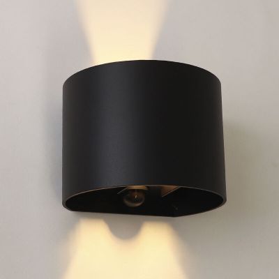 Up down wall light with motion sensor, Dion, 6W, 2700K LED, IP65