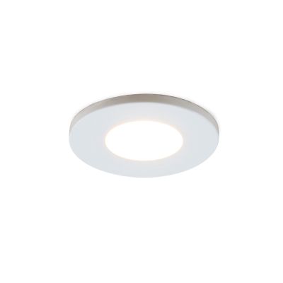 White porch light Dico, IP65, dimmable