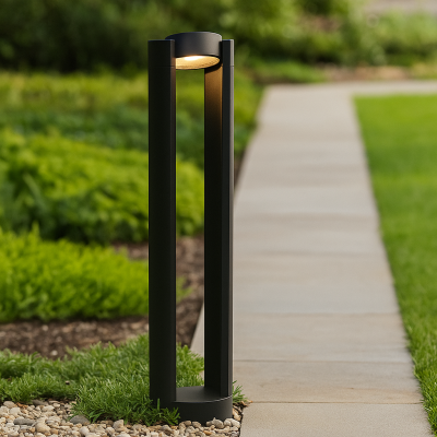 Modern outdoor light black, Mason, 10W, 3000K LED, IP54