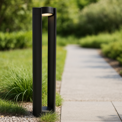 Modern outdoor light black, Mason, 10W, 3000K LED, IP54