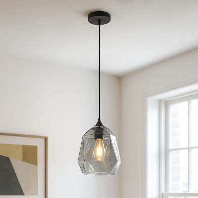 Retro pendant light transparent, Jian