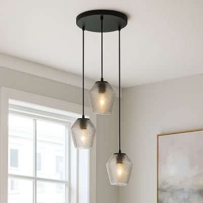 Modern pendant light transparent, Nanko