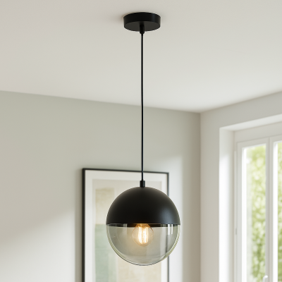 Design pendant light grey, Nalini