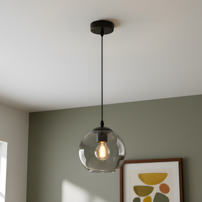 Design pendant light grey, Giada