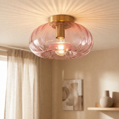 Retro ceiling light pink, Diane
