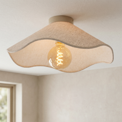 Japandi ceiling light beige, Mimi