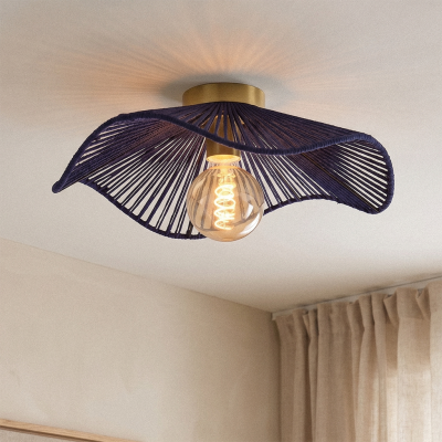 Rustic ceiling light brass, Annelot