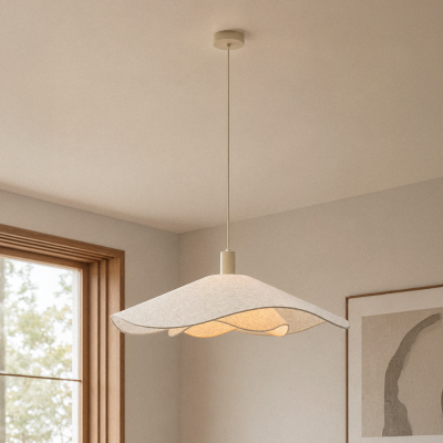 Rustic pendant light beige, Mimi