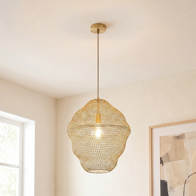 Design pendant light gold, Sep