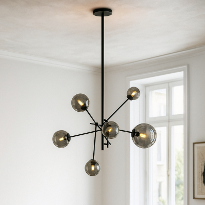 Design pendant light grey, Kaily