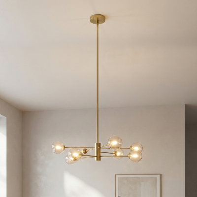 Design pendant light gold, Kaily