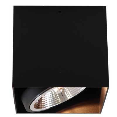 Modern surface mounted downlight black, Mario
