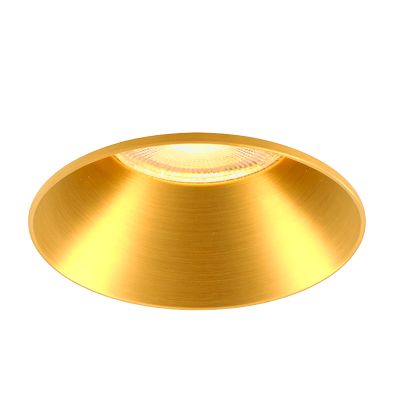 Aluminium recessed light brass, Sanaz