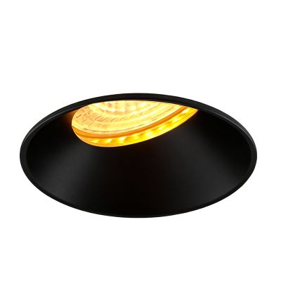 Aluminium recessed light black, Sanaz