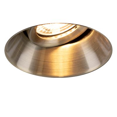 Aluminium trimless recessed downlight bronze, Sanaz