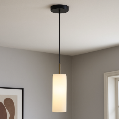 Modern dining table hanging lamp white, Gaya