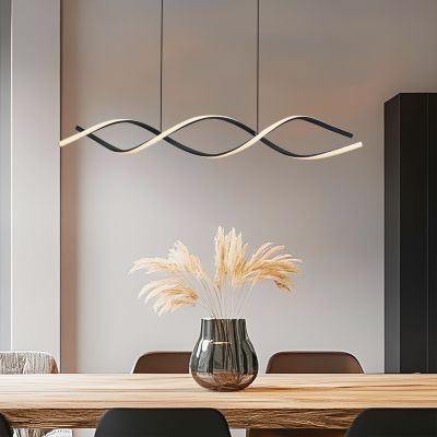 Design pendant light black, Kuno, 45W, 3000K LED, 3-step dimmable