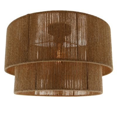 Rustic ceiling light brown, Selena
