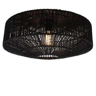 Rustic ceiling light black, Pippa