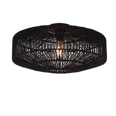 Rustic ceiling light black, Pippa