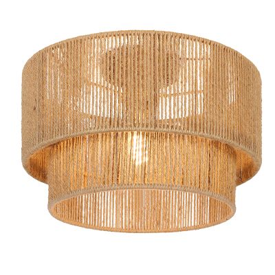Rustic ceiling light brown, Selena