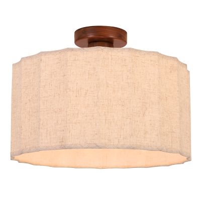 Rustic ceiling light beige, Loulou