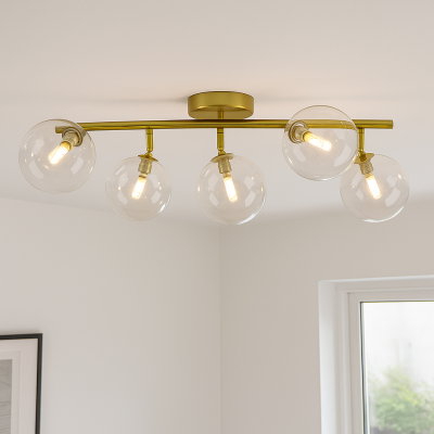 Design ceiling light transparent, Remo