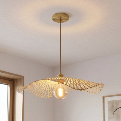 Bamboo pendant light brown, Romee