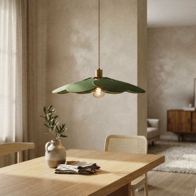 Japandi pendant light green, Nena