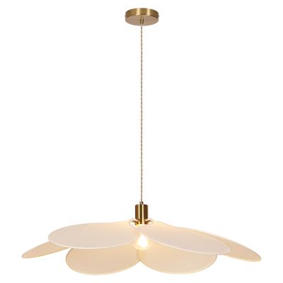 Rustic pendant light cream, Nena