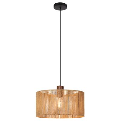 Rustic pendant light brown, Selena