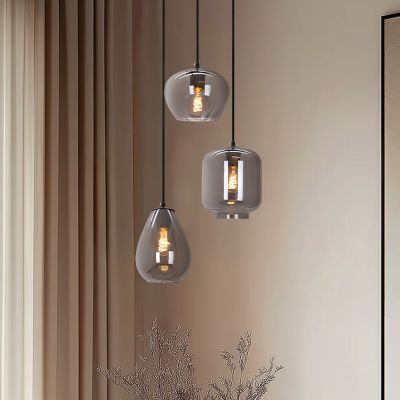 Modern pendant light grey, Caia