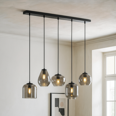 Modern pendant light grey, Caia
